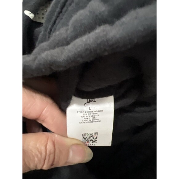 Ed Hardy wide leg graphic pants Lrg Goth Grunge Y2K Emo NWT - Picture 9 of 12